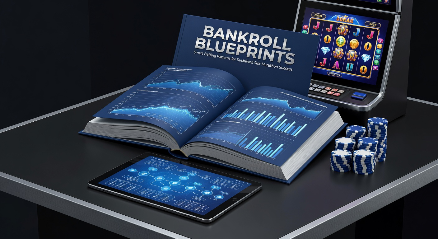 A detailed blueprint diagram showing interconnected betting patterns and bankroll flowcharts for slot players during extended sessions