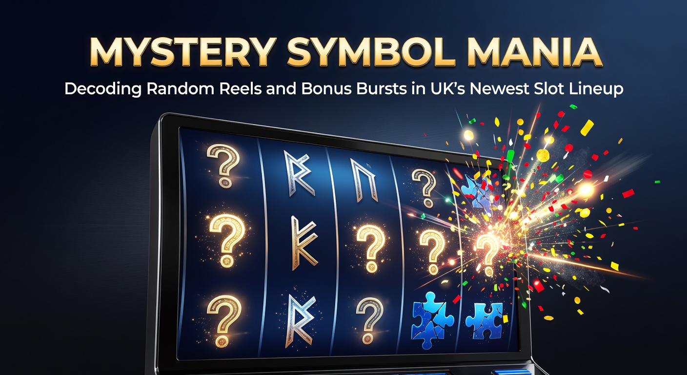 Vibrant slot reels with glowing mystery symbols transforming into matching icons, sparking bonus features on a casino screen